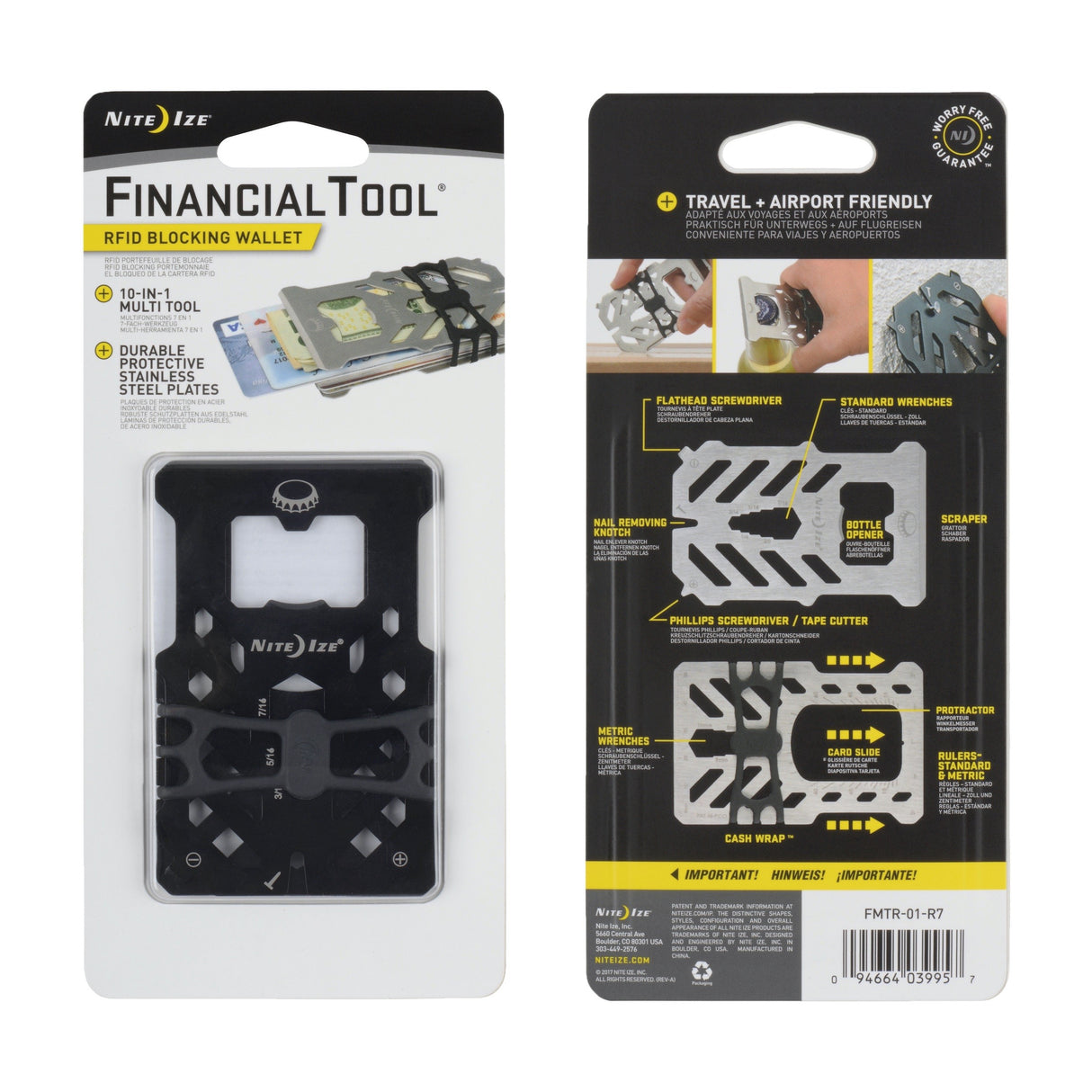 Financial Tool® RFID Wallet