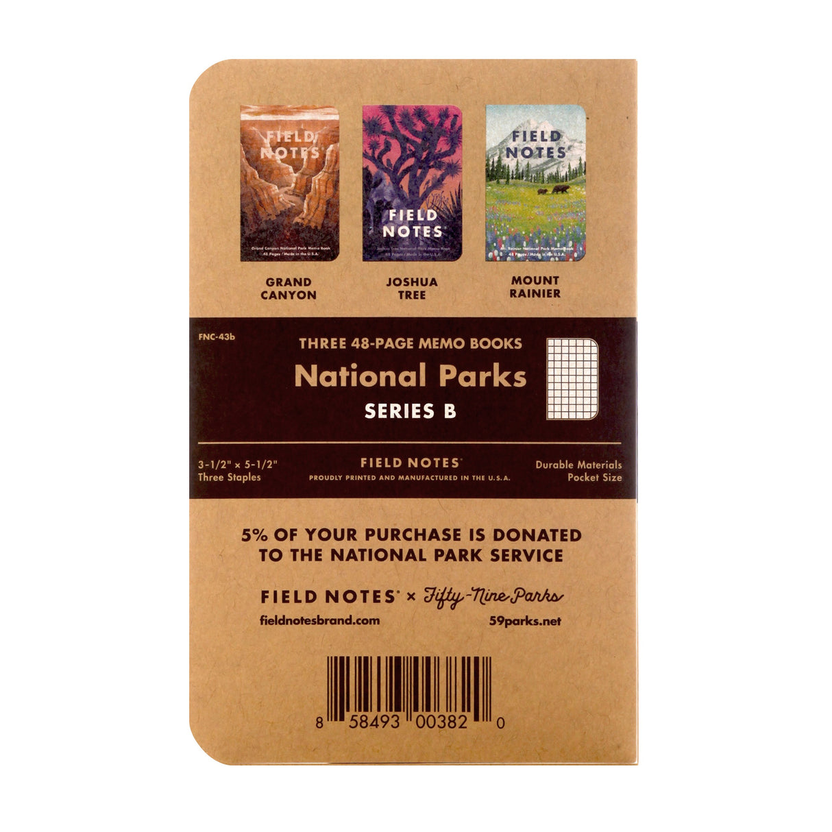 National Parks 3-Pack - Muistivihko