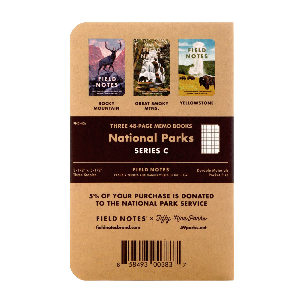 National Parks 3-Pack - Muistivihko