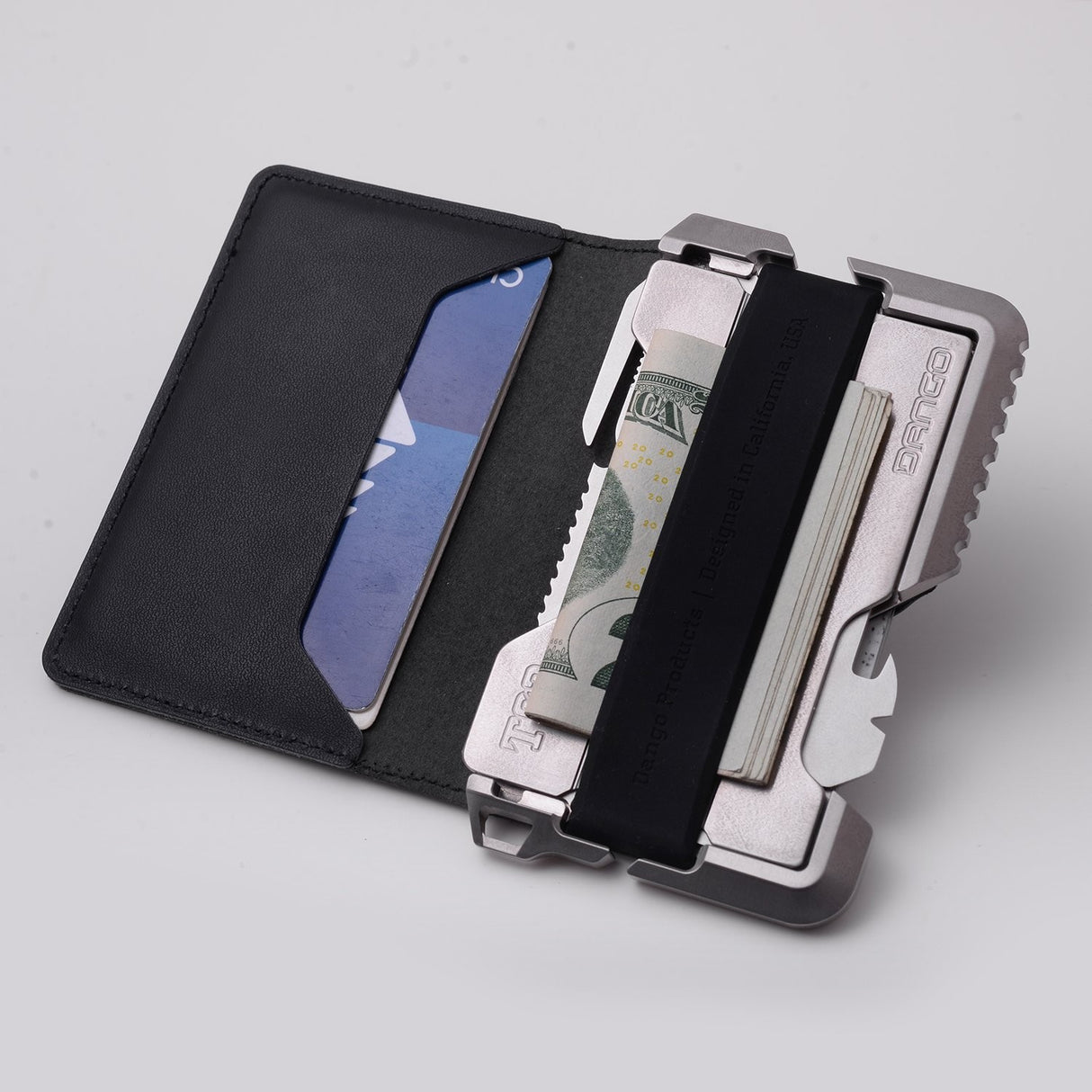 T02 Tactical Titanium Bifold Wallet