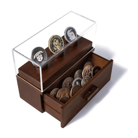 Podium Coin Display