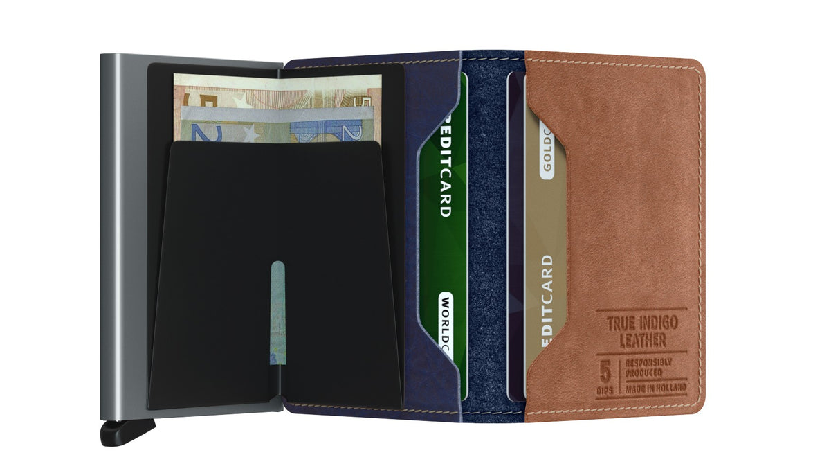 Slimwallet Indigo Portemonnaie