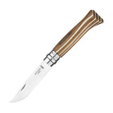 N°08 Brown Laminated Birch Knife