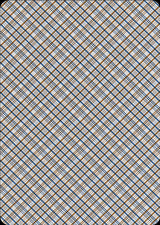 Vintage Plaid Spielkarten