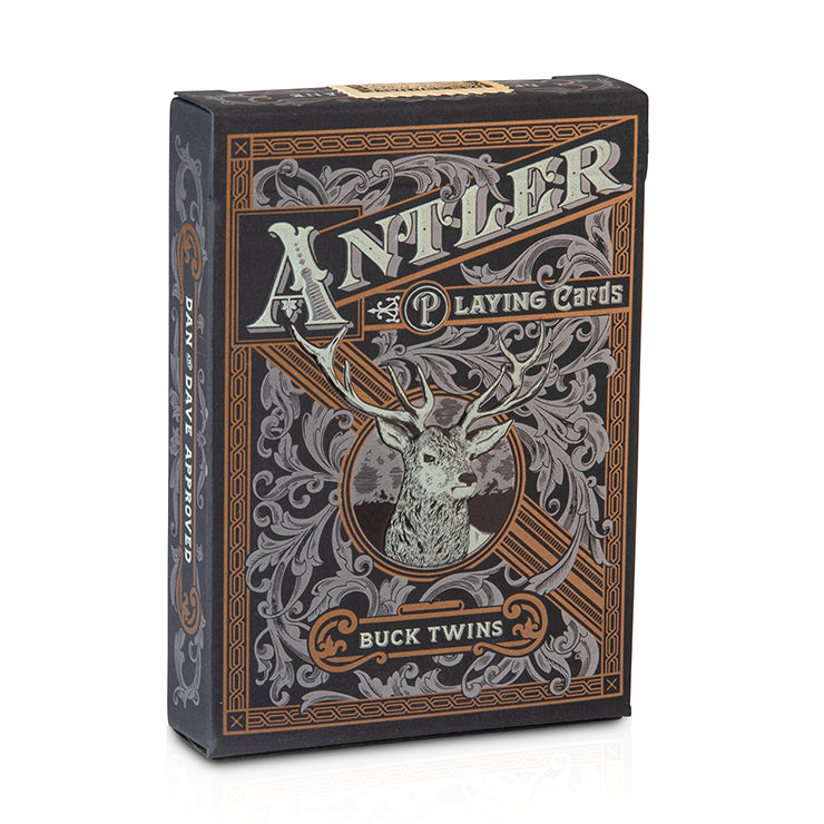 Antler Black Edition Playing Cards