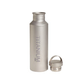 Titanium Bottle + Ti Lid - Vesipullo