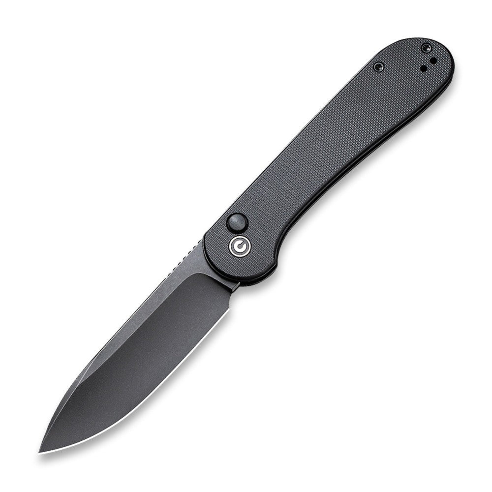 Elementum Button Lock Knife