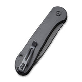 Elementum Button Lock Knife