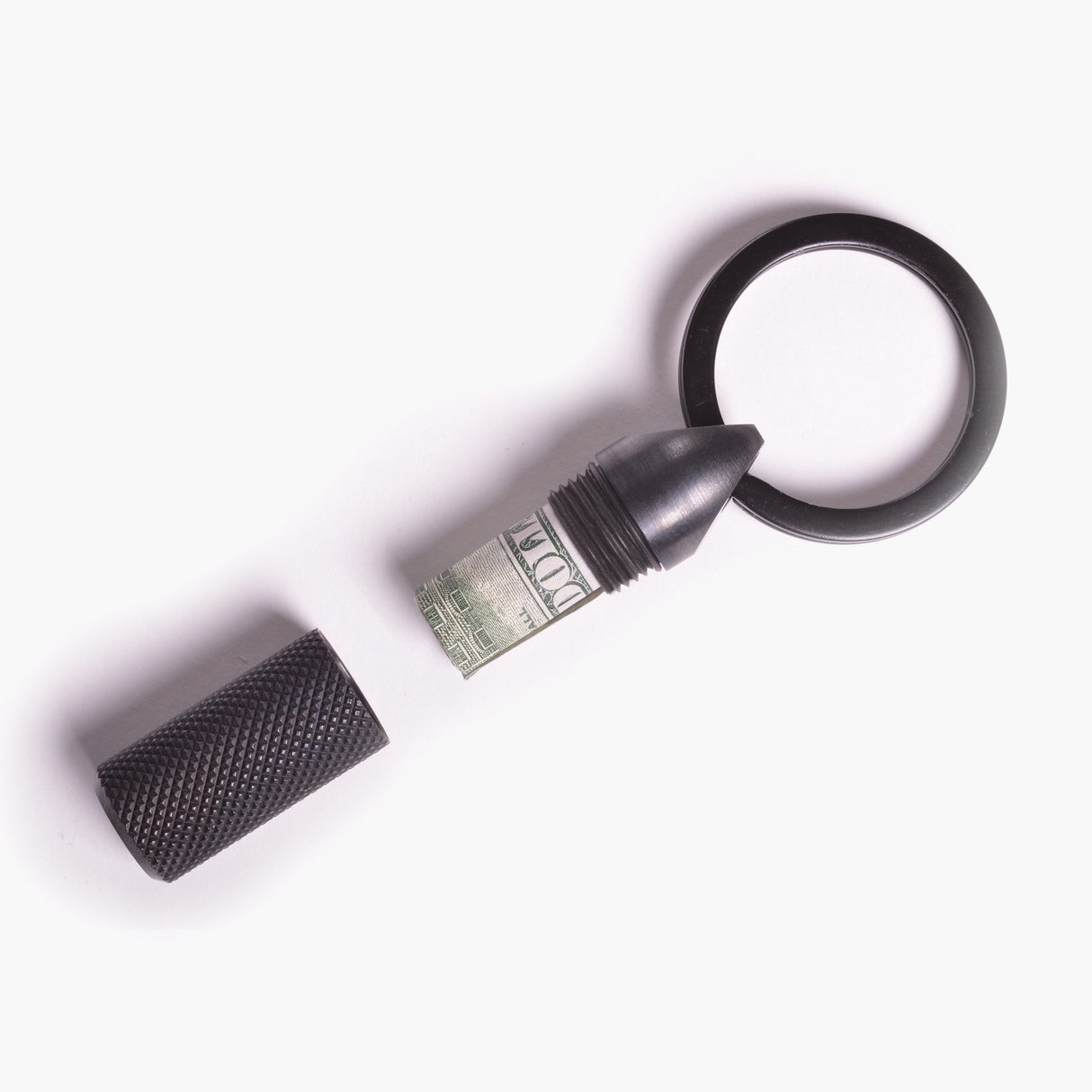 Key Cache Black Steel