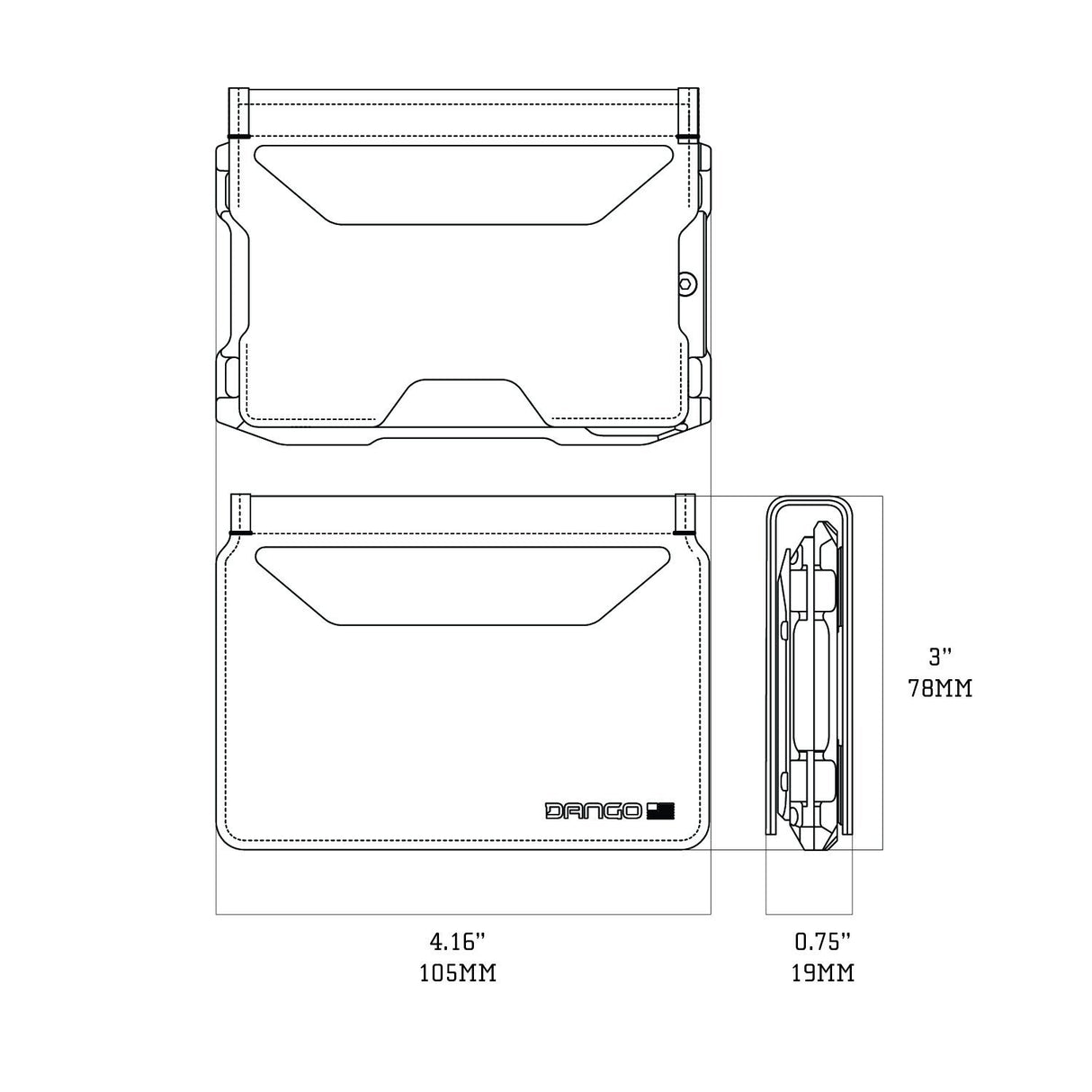 A10 Adapt Titanium Bifold - Lompakko