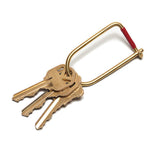 Wilson Brass Keyring