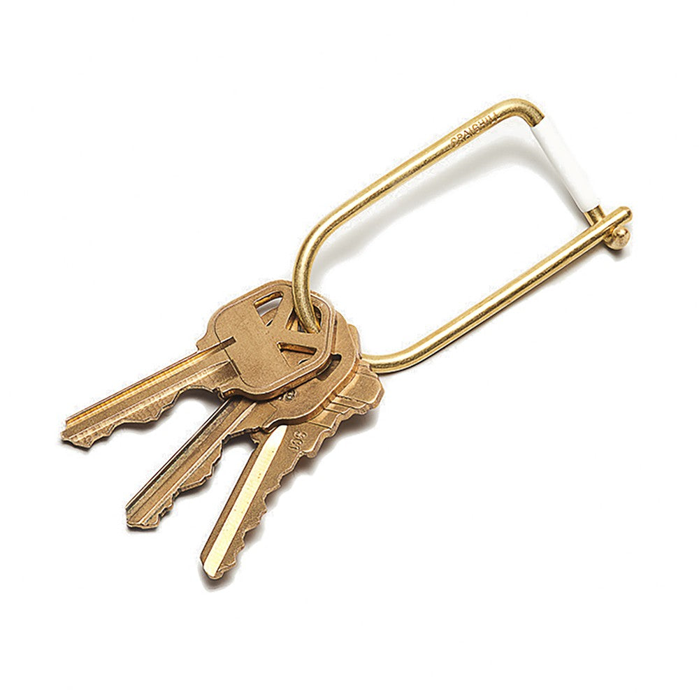 Wilson Brass Keyring