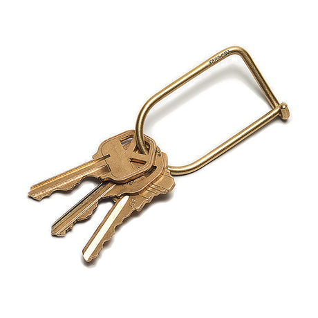 Wilson Brass Keyring