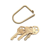 Wilson Brass Keyring