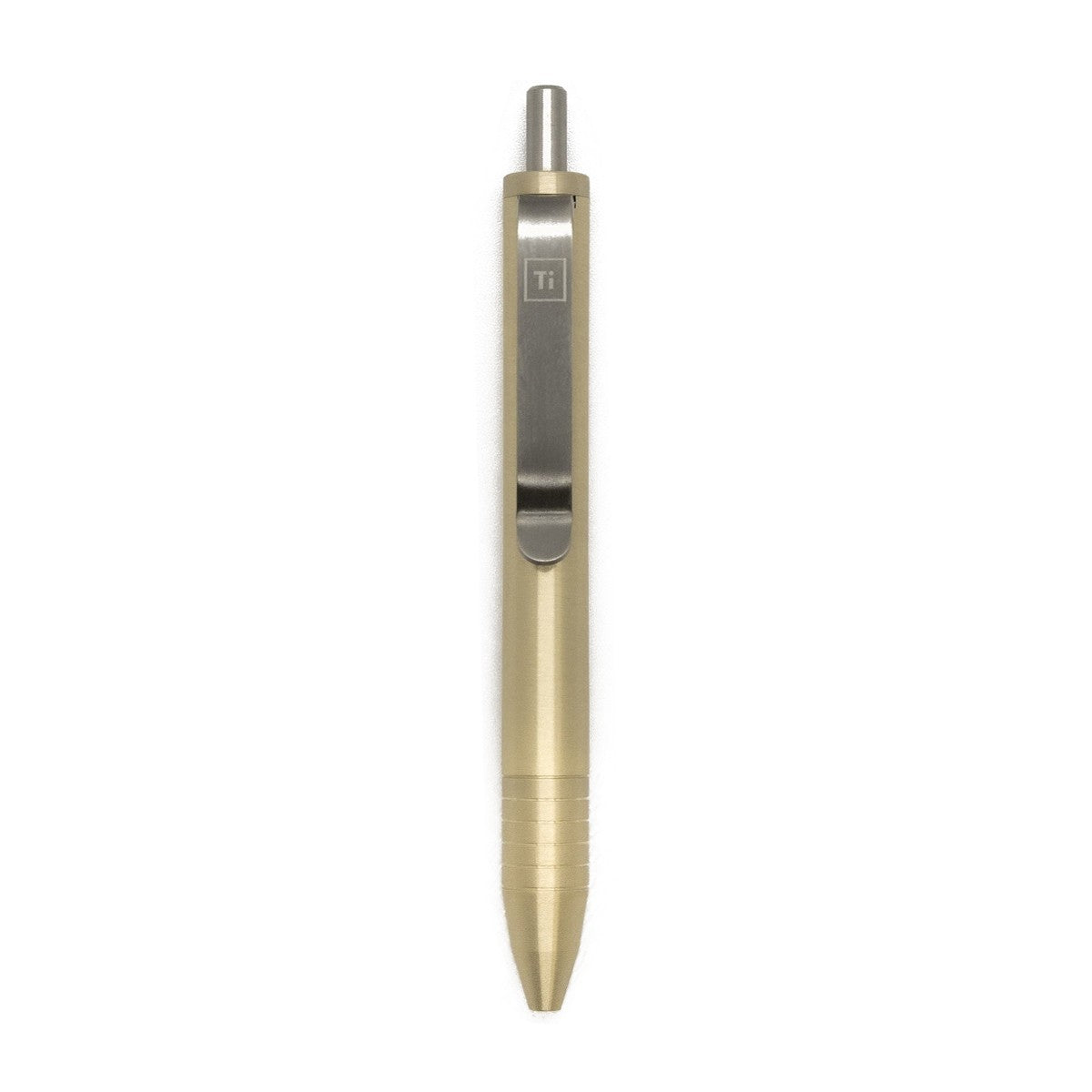 Mini Click Brass Pen