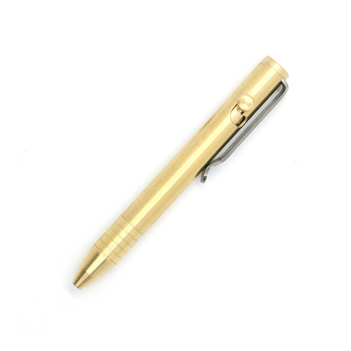 Mini Bolt Action Brass Pen