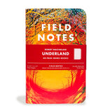 Underland 3-Pack Memo Book