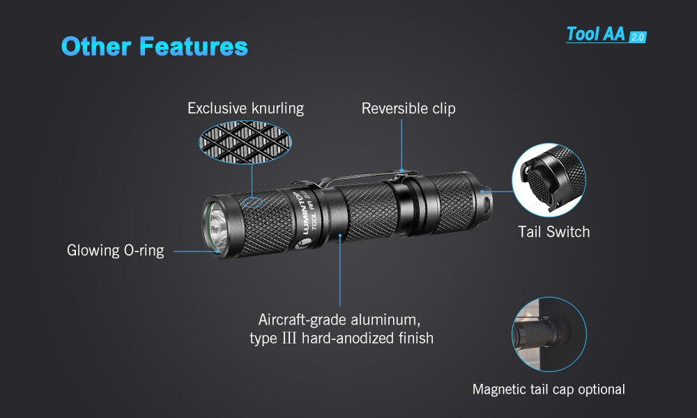 Tool AA 2.0 Flashlight