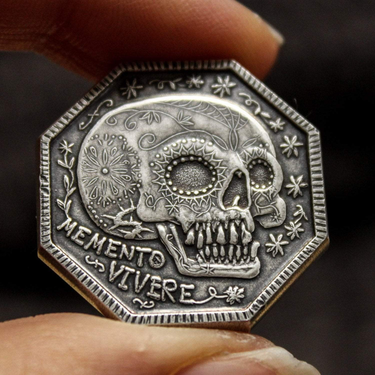 Memento Mori Coin Silver