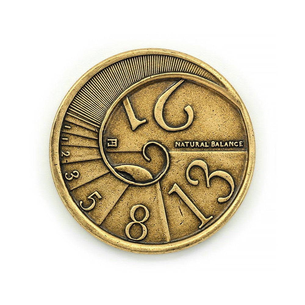 Fibonacci Coin Bronze