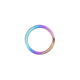 Titanium Anodized Split Ring