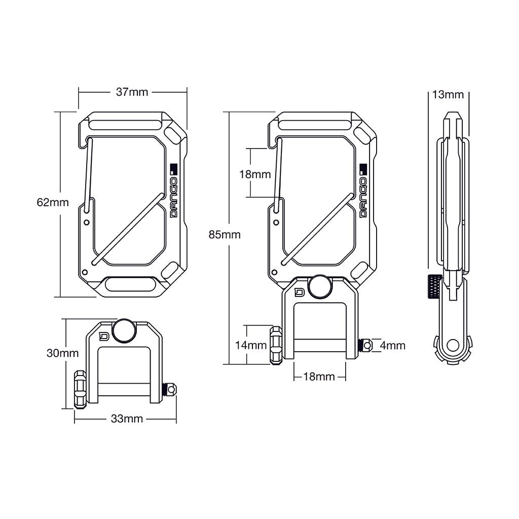 Carabiner & Shackle