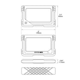 D03 Lite Dapper Rail - Lompakko