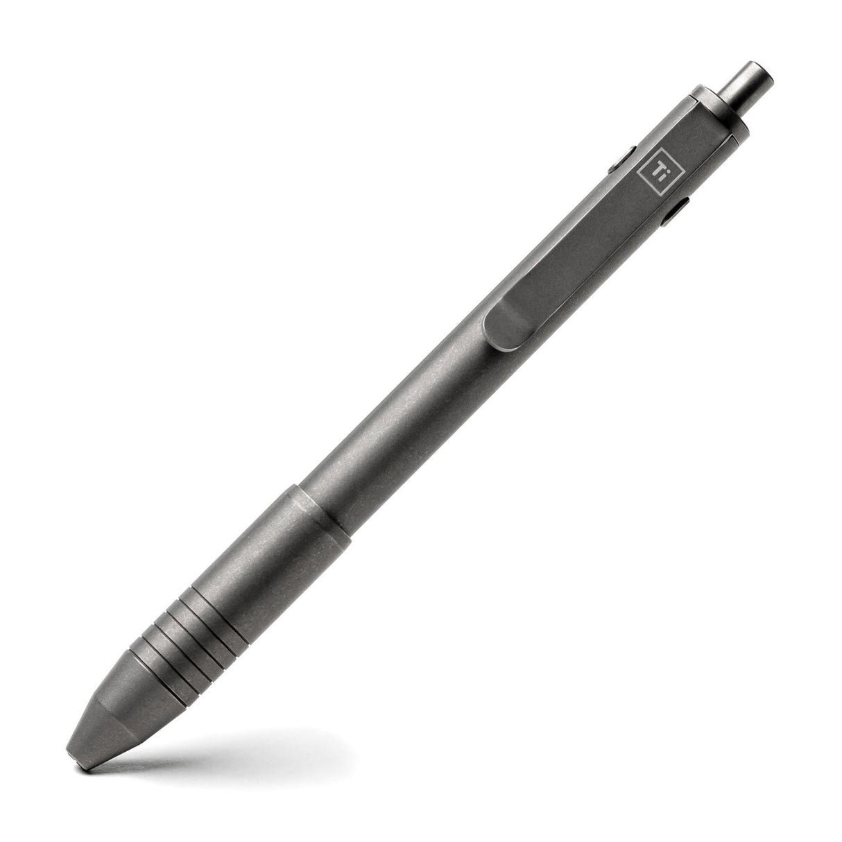 Dual Side Click Titanium Pen