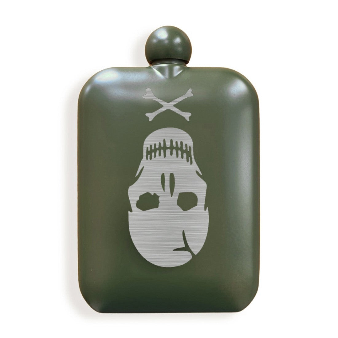 Old Roger Olive Drab Flask