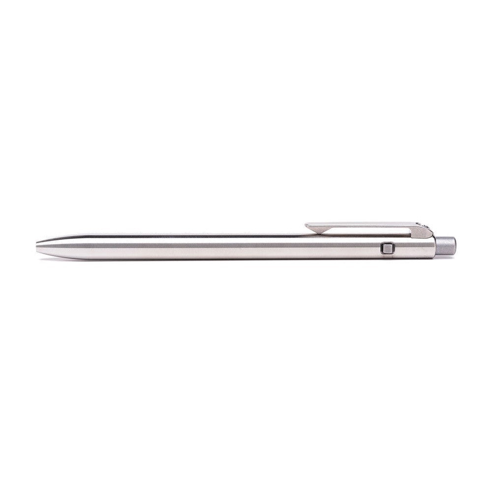 Slim Side Click Titanium Pen