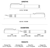 Fountain EDC Zirconium - Täytekynä