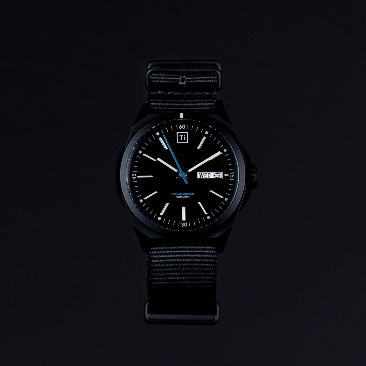 Ti Field Watch Solar Driven