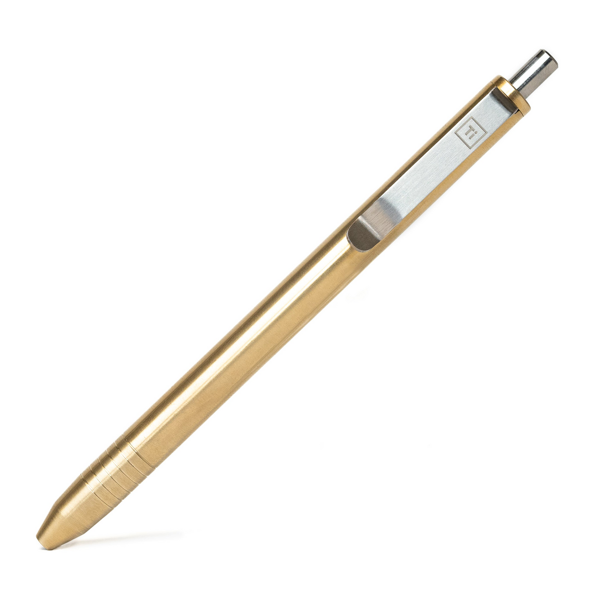 Slim Click Brass Pen