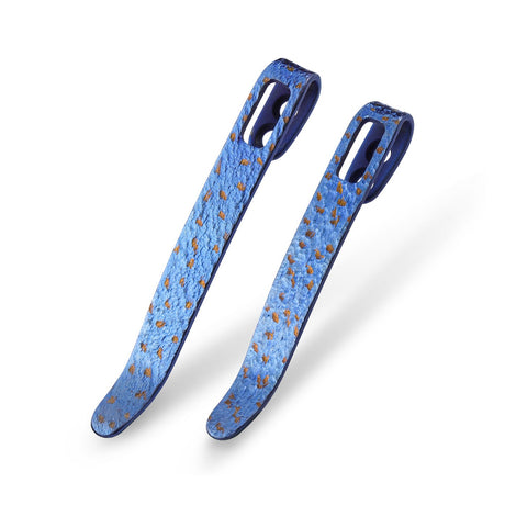 Flamed Titanium Pocket Clip 2-Pack