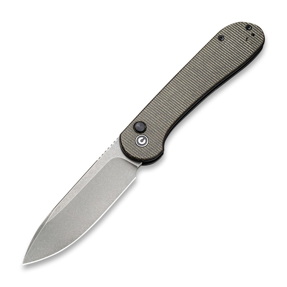 Elementum Button Lock Knife