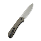 Elementum Button Lock Knife