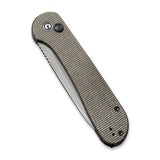 Elementum Button Lock Knife