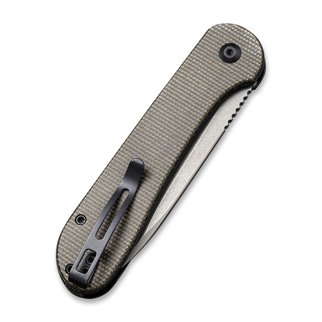 Elementum Button Lock Knife