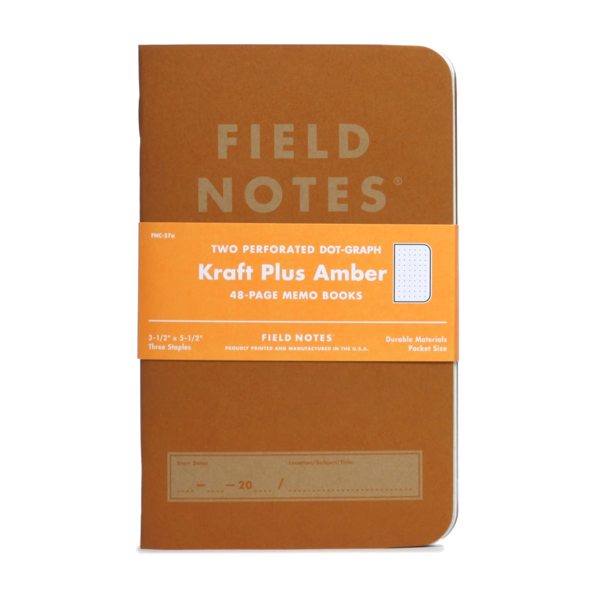 Kraft Plus 2-Pack Memo Book