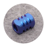 Blue Titanium S1 Lanyard Bead