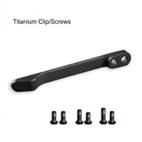 Titanium Pocket Clip (6 Screws)