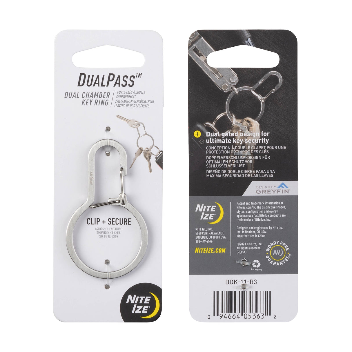 DualPass™ Dual Chamber - Avaimenperä