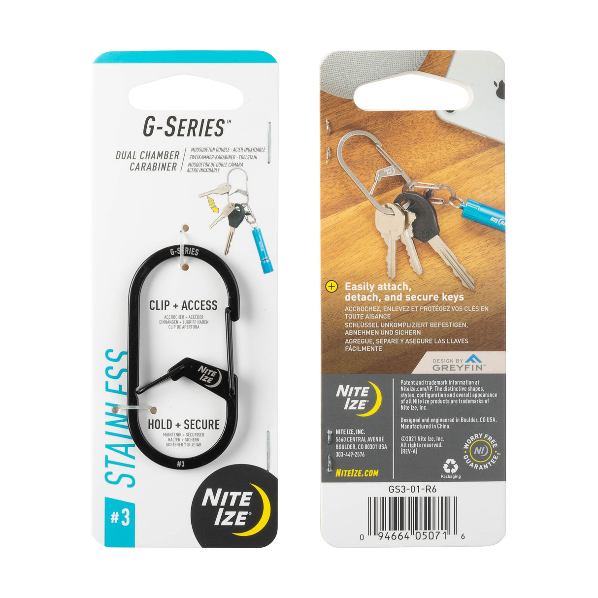 G-Series™ Dual Chamber Carabiner