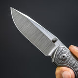 Micro Shrike Seigaiha Knife