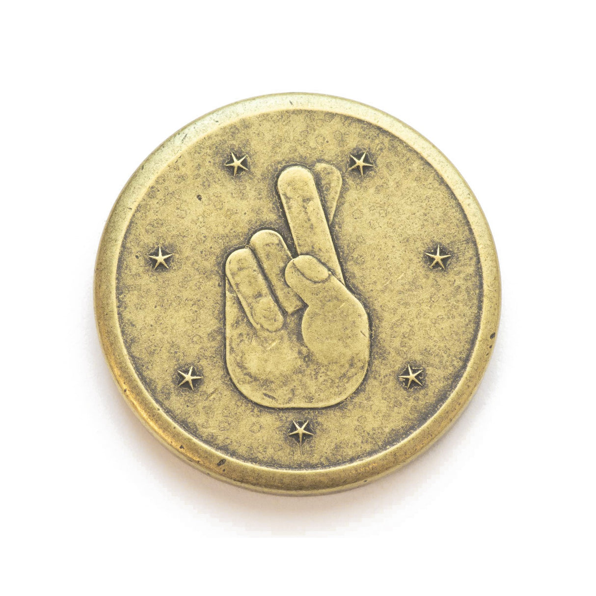 Lucky Duck Brass Coin