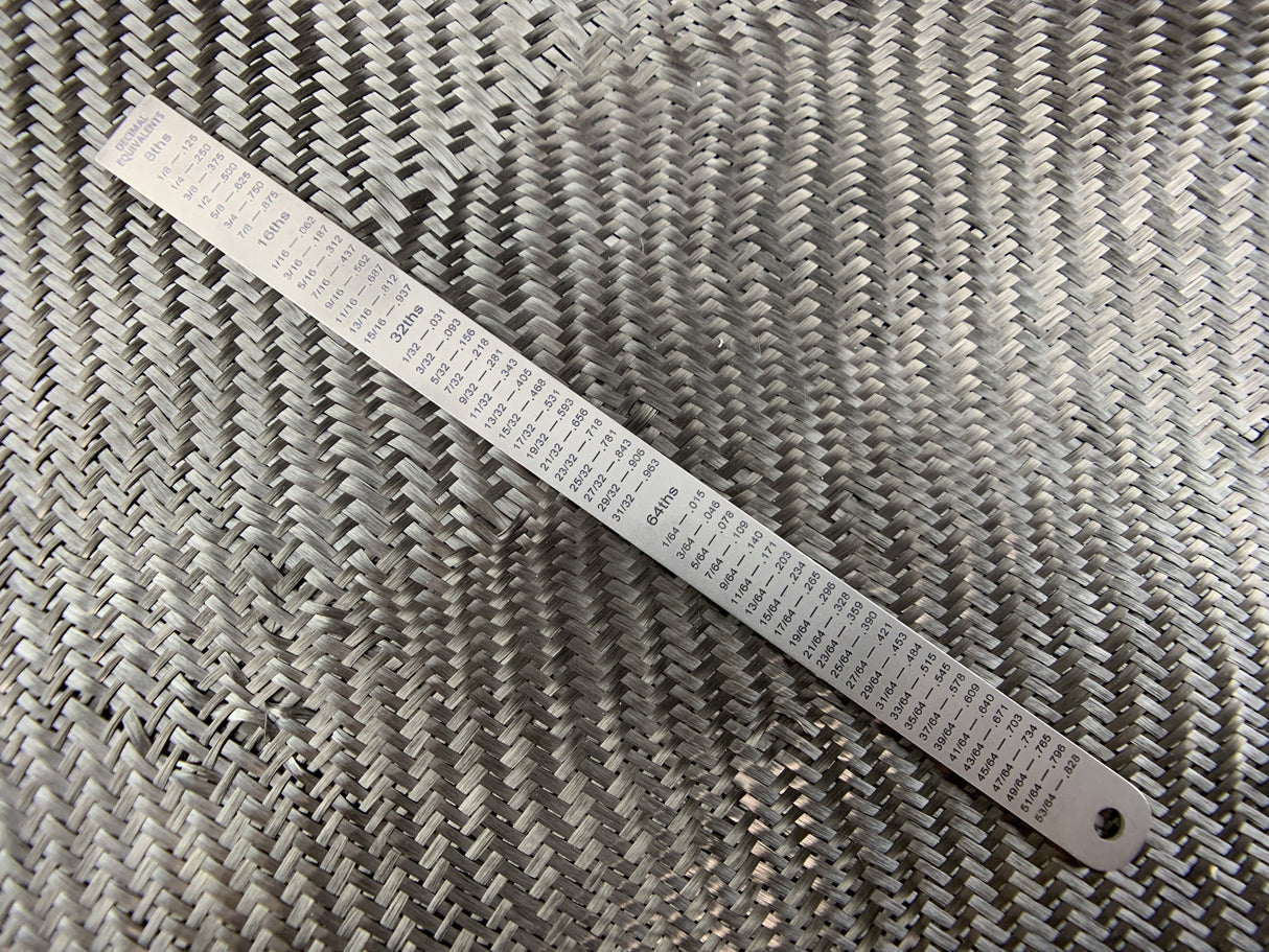 Titanium Precision Ruler