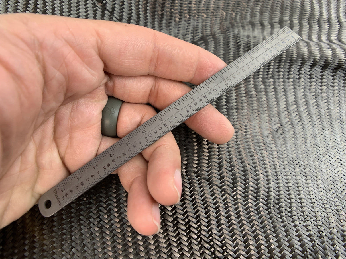 Titanium Precision Ruler