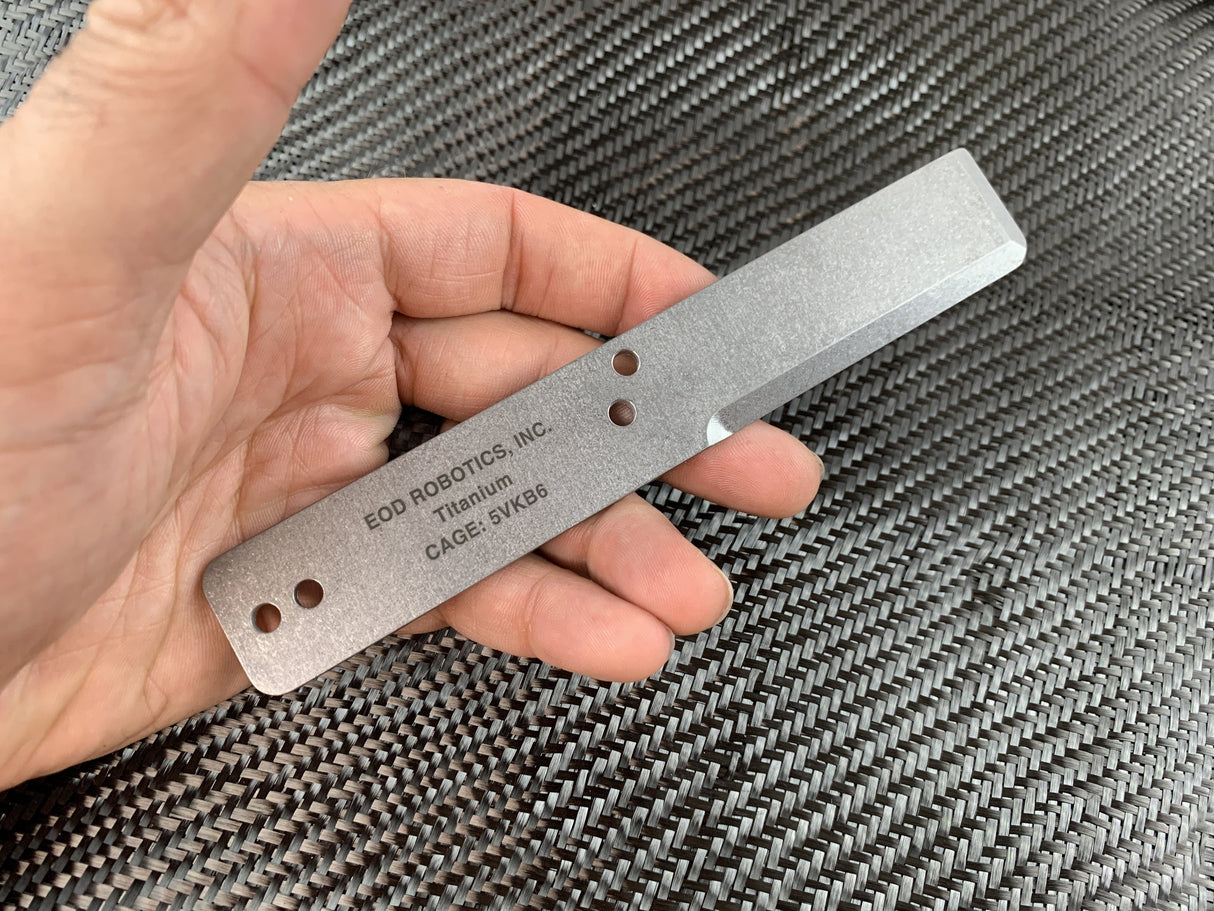 Titanium EOD Robotics Breacher Bar Medium