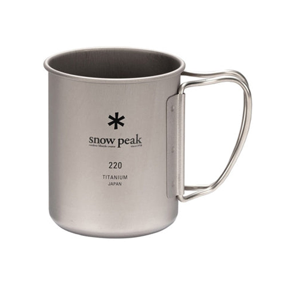 Titanium Single Wall Mug 220 ml