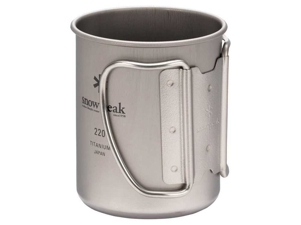 Titanium Single Wall Mug 220 ml